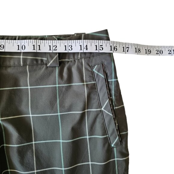 Nike Golf grey checkered grey pants size 6 - Picture 8 of 10